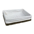 Lined Rectangular Seagrass Serving Tray-1